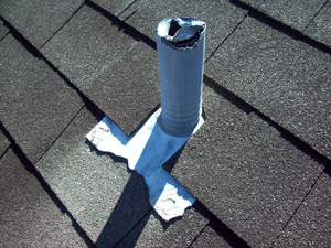 Damaged Roof Vent Repair in Southeastern Virginia & Northern North Carolina